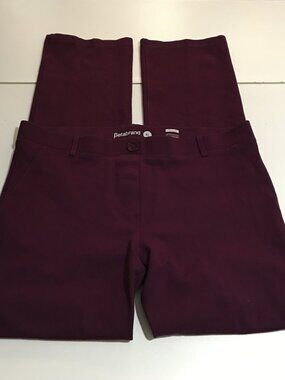 Betabrand Dress Yoga Pants Womens Size XL Red